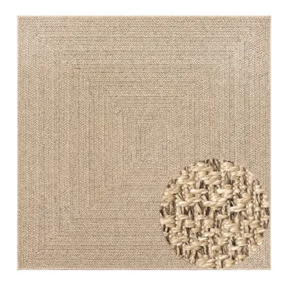 (rectangular, x cm) vidaXL Rug Floor Carpet for Indoor and Outdoor Door Mat Kitchen Rug Jute Loo