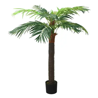 vidaXL Artificial Phoenix Palm with Pot cm Green Indoor Faux Floral Plant