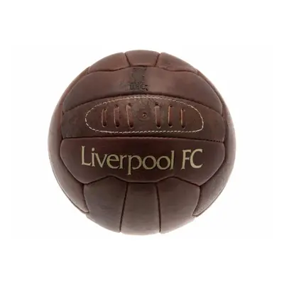 Liverpool FC Retro Heritage Leather Football | Liverpool Merchandise