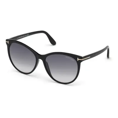 Tom Ford Maxim TF787 01B Shiny Black/Smoke Gradient Sunglasses