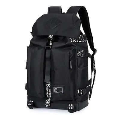 (Black) 17L Backpack Laptop Bag Camping Travel School Bag Handbag Shoulder Bag