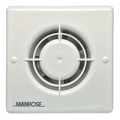 Manrose LXF100H Energy Efficient Axial Extractor Fan with Humidistat / Timer