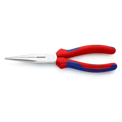 Knipex Snipe Nose Side Cutting Pliers (Stork Beak Pliers) chrome-plated, with multi-component gr