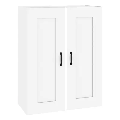 (High gloss white) vidaXL Hanging Wall Cabinet Storage Cabinet Wall Cupboard Floating Cabinet