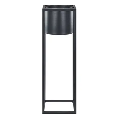 Metal Plant Pot Stand x x cm Black IDRA