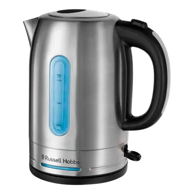 Russell Hobbs 3000W 1.7L Quiet Boil Jug kettle, Stainless Steel