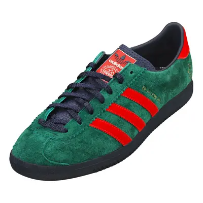 (11.5) adidas Blackburn Spezial Mens Fashion Trainers in Green Red