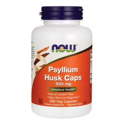 NOW Foods Psyllium Husk, 500mg - vcaps