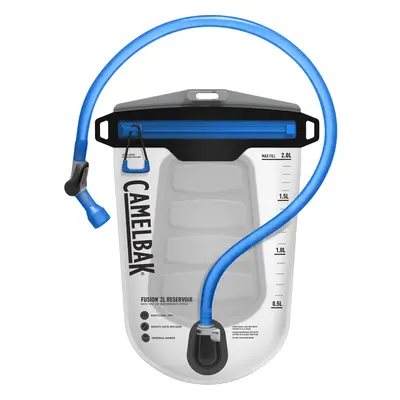 (2 L, Clear) Camelbak Fusion Reservoir With Tru Zip Waterproof Zipper