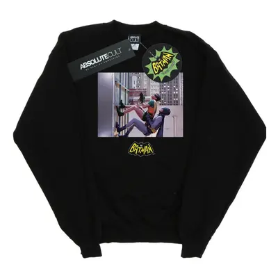 (5XL, Black) DC Comics Mens Batman TV Series Skyscraper Climb Sweatshirt