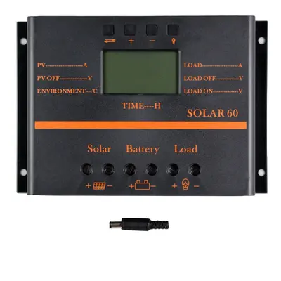 Multi-Protection Intelligent LCD Screen Solar Charge Controller Circuit Protection Durable ABS C