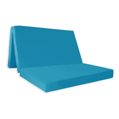 (Turquoise) Visco Therapy Double Badenia Folding ZBed Mattress