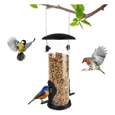 Hanging Wild Bird Seed Feeder Bird Feeding Tool Garden Paddock Outdoor Decoration Pet Supplies B