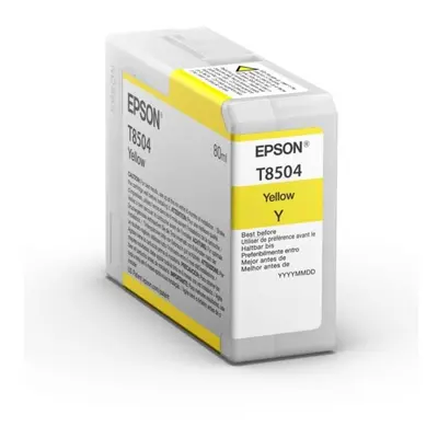 Epson C13T850400 (T8504) Ink cartridge yellow, 80ml