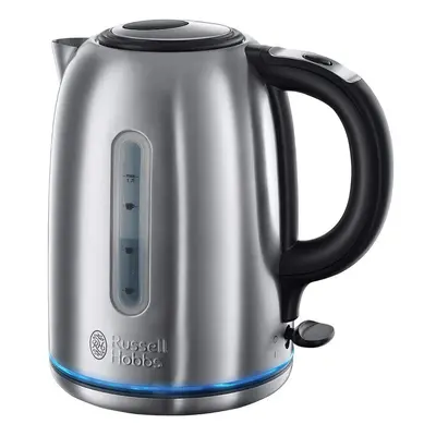 Russell Hobbs Quiet Boil Kettle, Brushed Stainless Steel, 3000W, 1.7 Litres [Energy Class A]