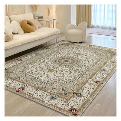 (120 x cm (4 ft x ft in)- Small Area Rug/Carpet, Willow Beige ) Extra Large Traditional Rugs Mod