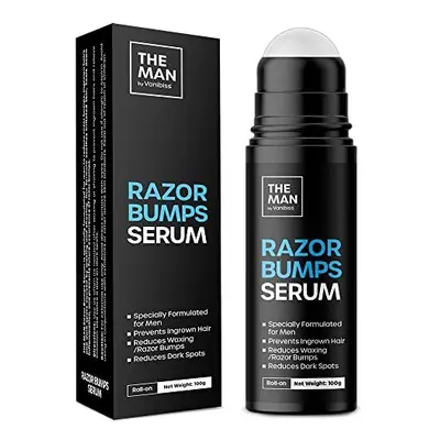 The Man Razor Bumps Serum - Ingrown Hair Treatment for Men - Razor Bump Solution for Body - Afte