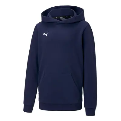 Puma teamGOAL Casuals Hoody Jr navy blue 06