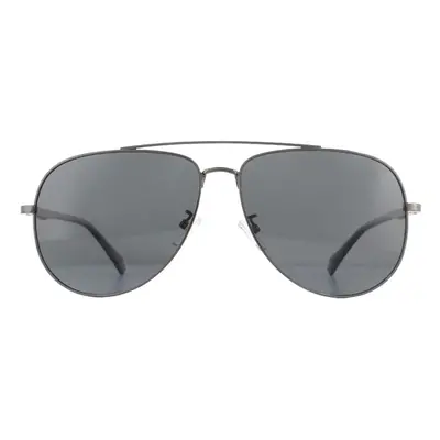 Polaroid Sunglasses PLD 2105/G/S V81 M9 Dark Ruthenium Black Grey Polarized