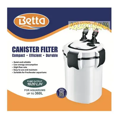 Betta Aquarium Canister Filter for 360L Aquariums MF641