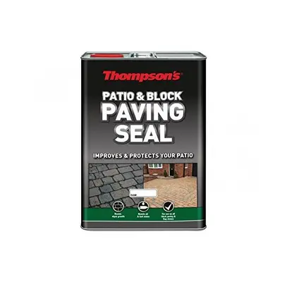 Ronseal RSLPBPSN5L Patio and Block Paving Seal Natural, Clear, Litre