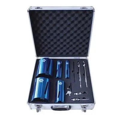 Faithfull FAIDCKIT11 Diamond Core Drill Kit & Case Set of