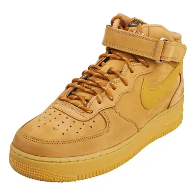 (7) Nike Air Force Mid Wb Mens Fashion Trainers in Wheat