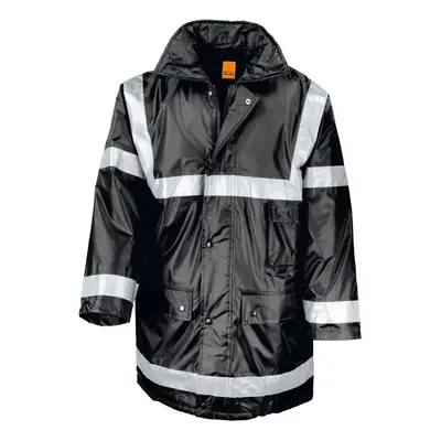 (XL, Black) Result Mens Work-Guard Workwear Management Coat