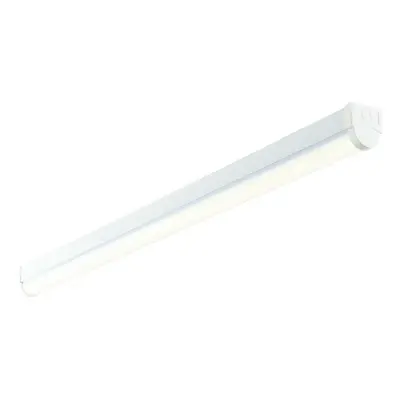 6ft SINGLE 53W Cool White LED Linear Ceiling Strip Light Slim Batten Lamp 6000Lm