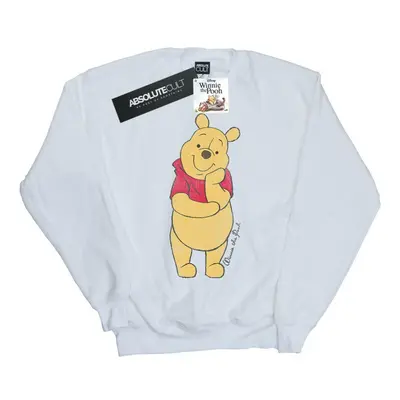 (3XL, White) Disney Mens Winnie The Pooh Classic Pooh Sweatshirt