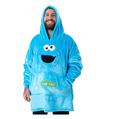 Sesame Street Blanket Hoodie (Unisex Blue)