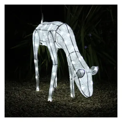 (Doe Reindeer) Outdoor Light Up Reindeer Christmas LED Decoration