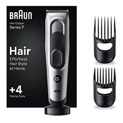 Hair Clipper Series 7, Featuring Lifetime-Sharp Blades, Men's Hair Clipper with Length Settings,