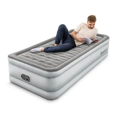 Bestway Queen Double Single Size Air bed | Built-in Electric Pump, Fast Inflation, Wave Beam Sup