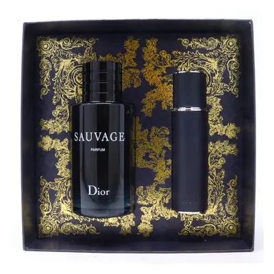 Christian Dior Sauvage Parfum Piece Gift Set / New With Box