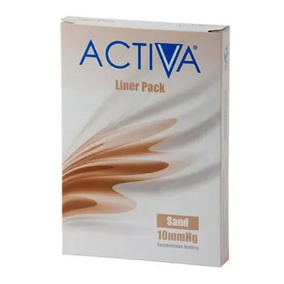 Activa Stocking Liner Small Sand Closed Toe 10mmHg x