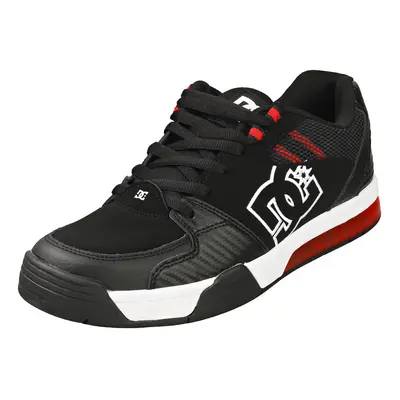 DC Shoes Versatile Mens Skate Trainers in Black White Red - Size UK