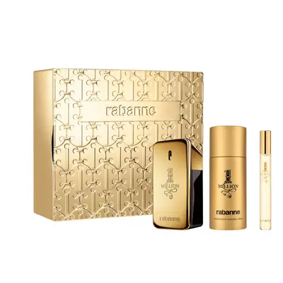 Rabanne Million 50ml EDT, 150ml Deo Spray & 10ml Travel Spray