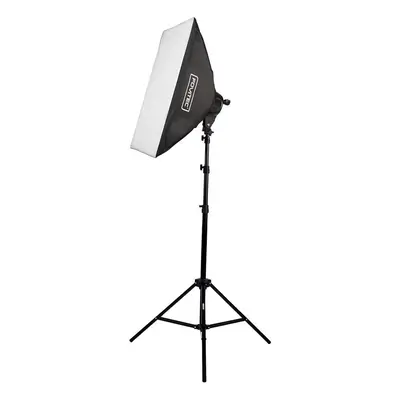 Fovitec 1-Light 1000W Fluorescent Studio Lighting Kit, 20"x28" Softbox, Light Stand and Lamps fo