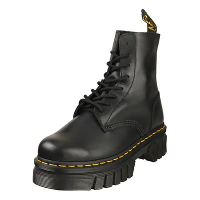 Dr. Martens Audrick 8-eye Womens Platform Boots in Black - Size UK