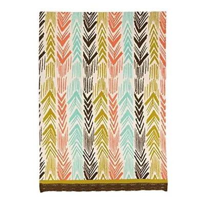 18 x in. Feather Ikat Kitchen Towel, Multi Color - Pack of