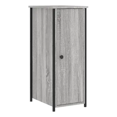 (grey sonoma, pcs) vidaXL Bedside Cabinet Bedside Table Nightstand Sonoma Oak Engineered Wood