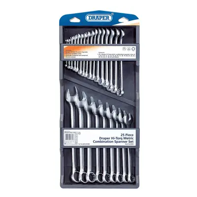 Draper Hi-Torq® Metric Combination Spanner Set (25 Piece)