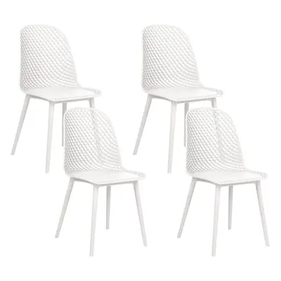 Set of Dining Chairs EMORY White