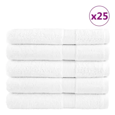 (white, x cm/ pcs) vidaXL Premium Sauna Towels Guest Bath Towel pcs Gold 600gsm 100% Cotton