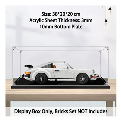 (B) Display Case Acrylic Showcase For Lego (Not Include Lego Model)