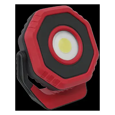 Rechargeable Pocket Floodlight with Magnet 360° 7W COB LED - Red