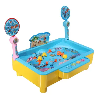 Educational Angling Colorful Toy Magnetic Fishing Board Game for Young Children Kids