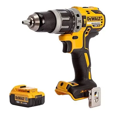 DEWALT DCD796N 18V XR Brushless Speed Combi Drill with x 4.0Ah DCB182 Battery, V