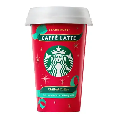 Starbucks CaffÃ¨ Latte Chilled Coffee 220ml (Case of 10)